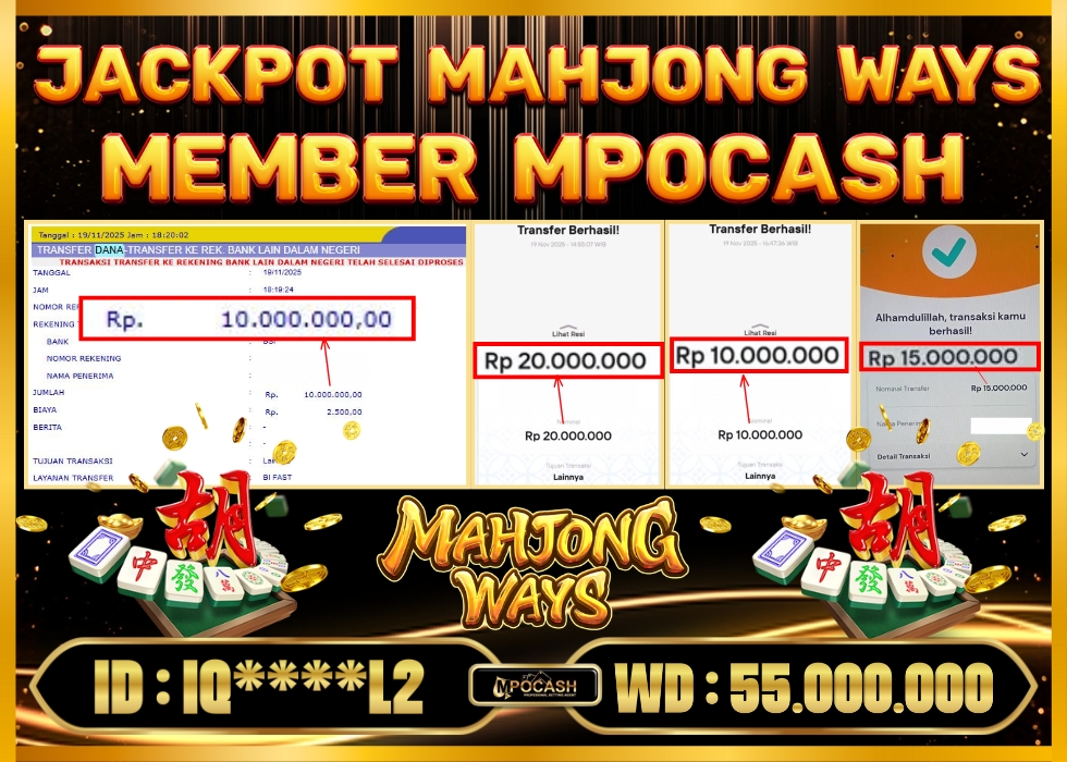 MPOCASH JACKPOT MAHJONG WAYS